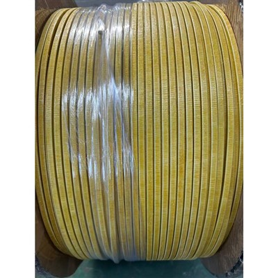 Gwifren Gopr wedi'i Gorchuddio â Ffibr-Gwydr Dwbl